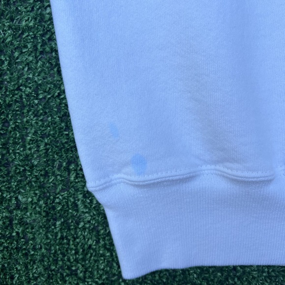 VTG Russell Athletic Sweatshirt Mens Large White Boxy West Penn Open Tennis 90s - Picture 6 of 11